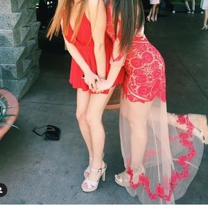 For Love & Lemons Lotus Maxi dress